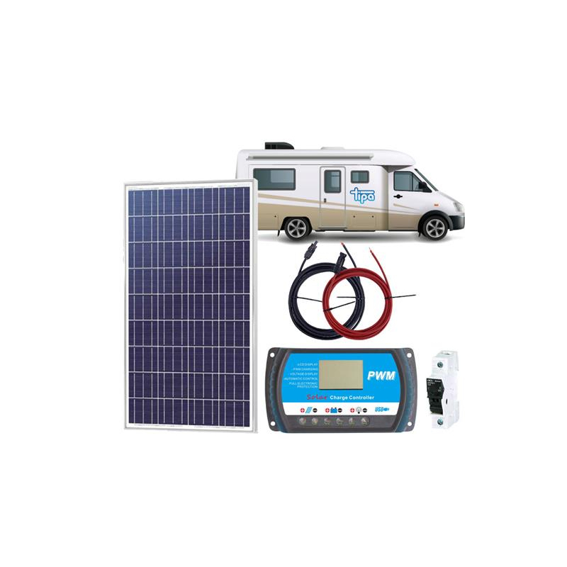 Levně Solární sestava Karavan SOLARFAM 200Wp celočerný 04280283