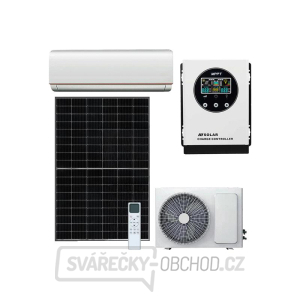 Sada klimatizace GETI GKF12K 3,5kW offgrid  + MPPT 60A gallery main image