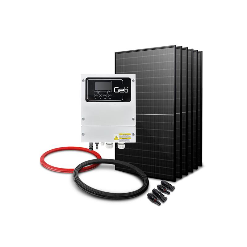 Levně Sada pro fotovoltaický ohřev vody GETI GWH02D 2730W PV Trina 04291259