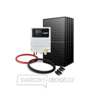 Sada pro Fotovoltaický ohřev vody GETI GWH02D 2275W PV Trina gallery main image