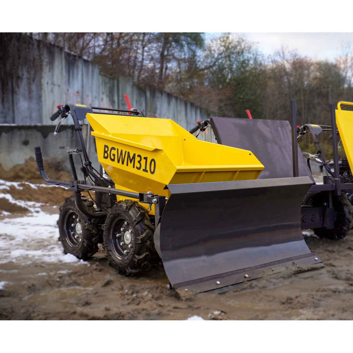 sněžný pluh minidumper BGWM310 8012SPBGWM310