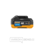 Sada aku rázový utahovák Procraft Industrial IW550A  + baterie 20/4 Industrial a nabíječka C20/2 | SIW550Abb/20-4indu/C20-2 náhled