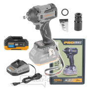 Sada aku rázový utahovák Procraft Industrial IW550A  + baterie 20/4 Industrial a nabíječka C20/2 |... gallery main image