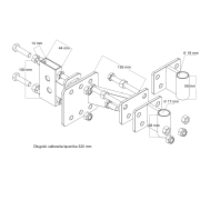 Spojka přídavných zařízení Hahn & Sohn Cedrus GL01 GL05 GL06 GL09 GL500 GL900 a Loncin 600 850 Náhled