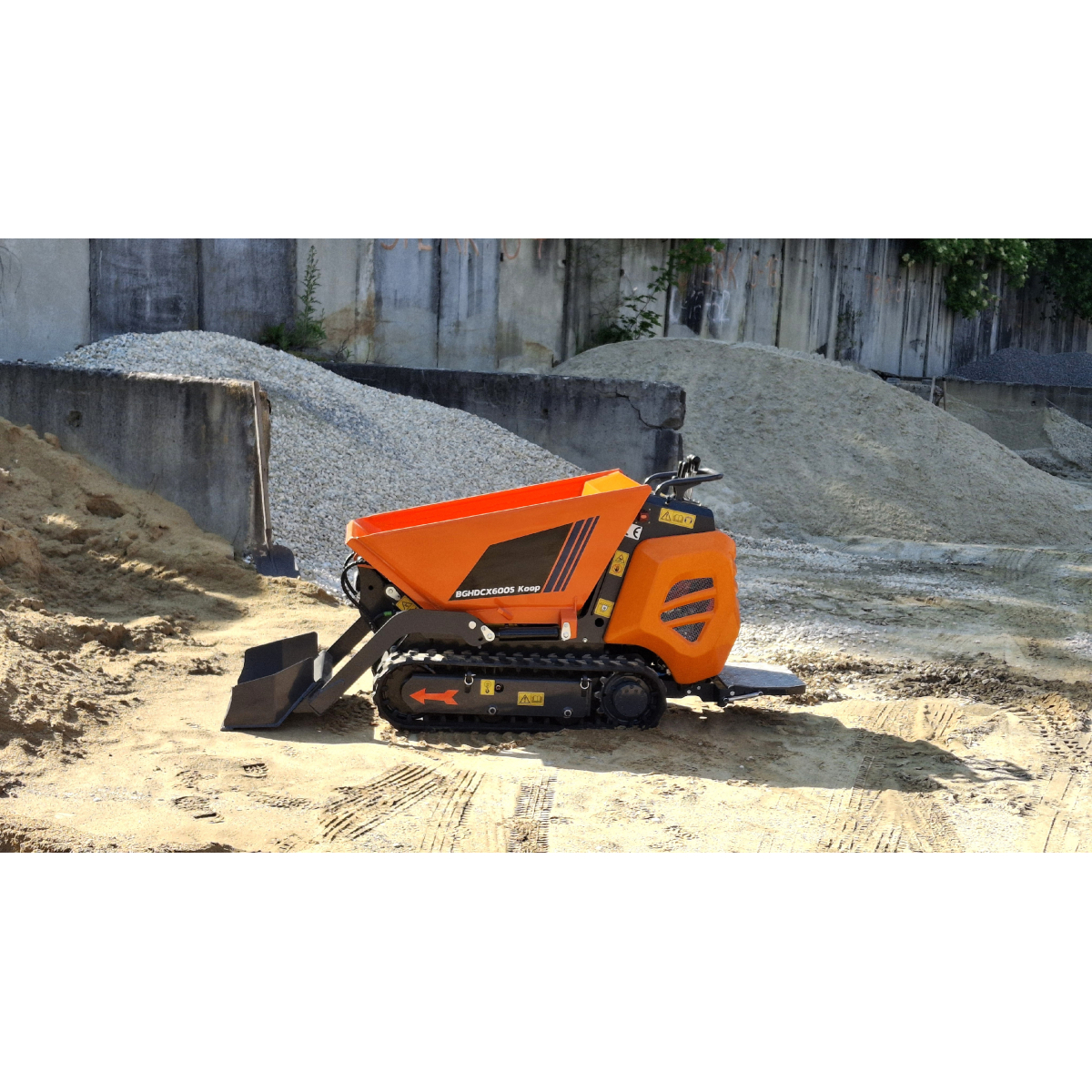 Minidumper pásový BGHDCX600HTS Koop Náhled