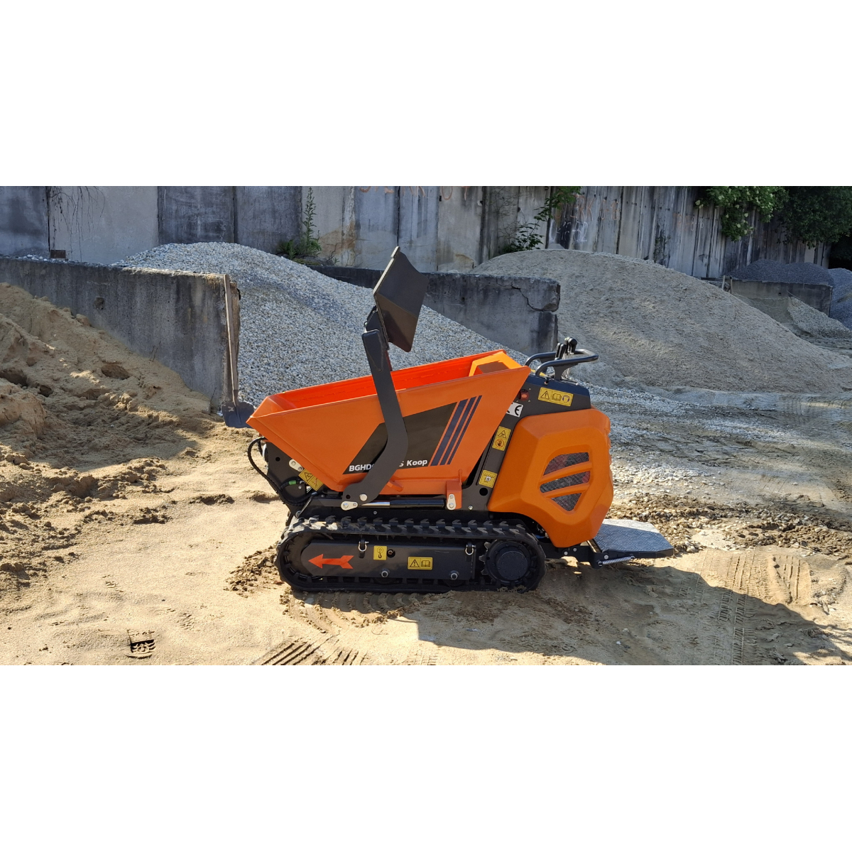 Minidumper pásový BGHDCX600HTS Koop Náhled