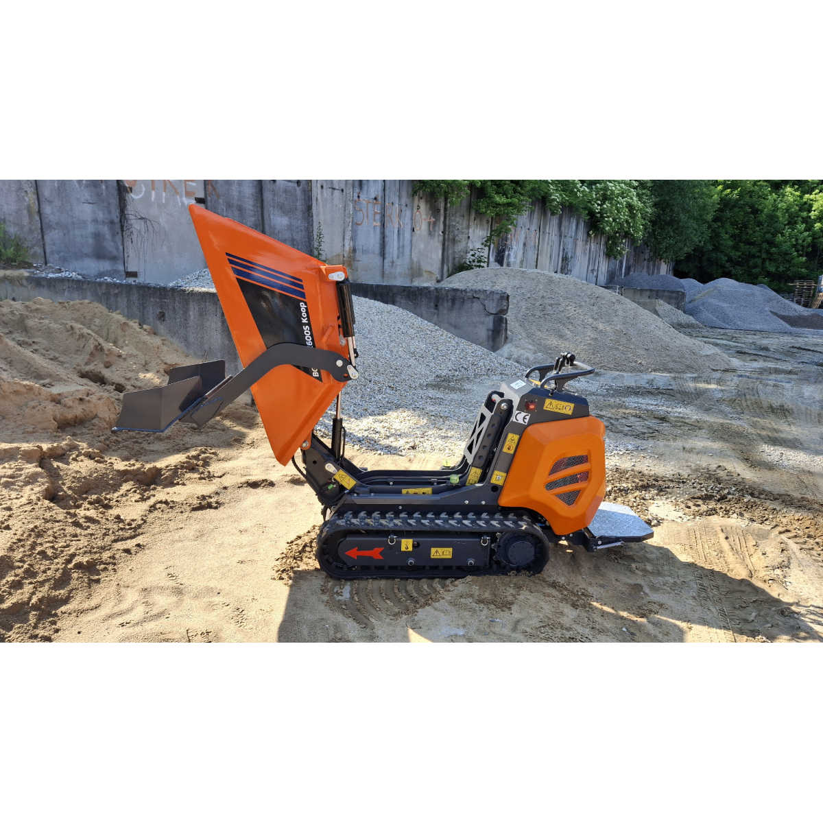 Minidumper pásový BGHDCX600HTS Koop Náhled