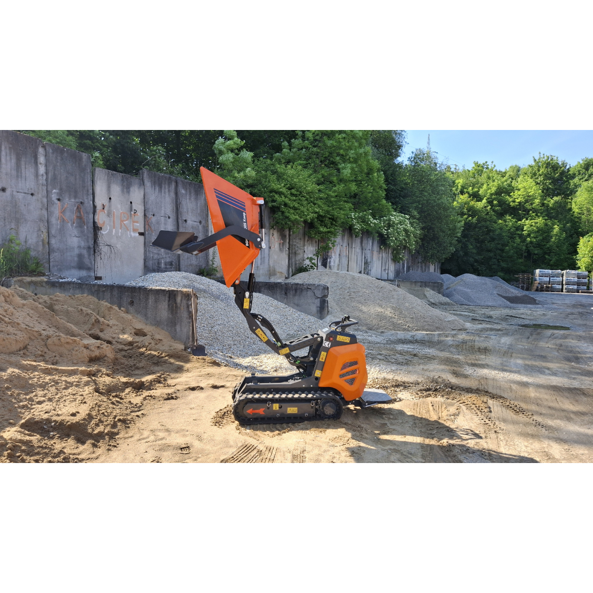 Minidumper pásový BGHDCX600HTS Koop Náhled