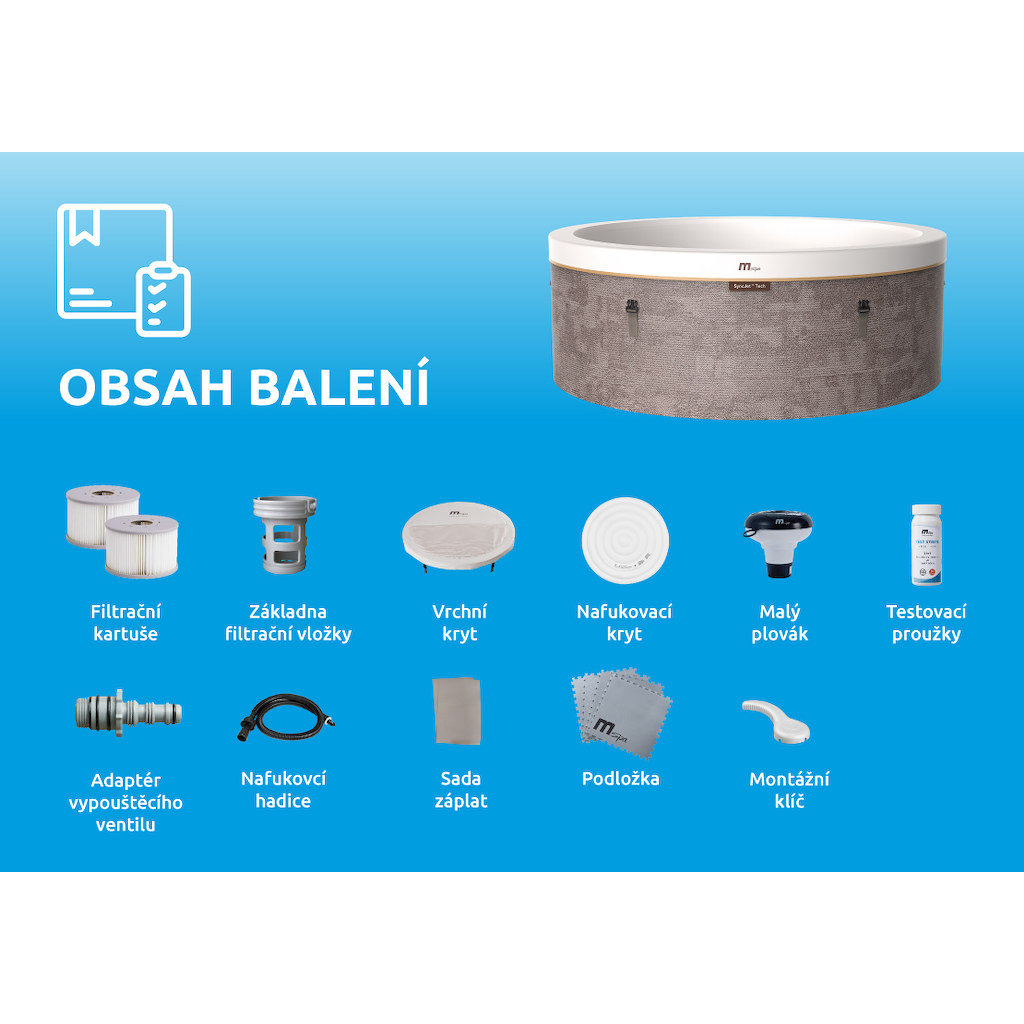 Bazén vířivý MSPA COCOON-ECO F-CO066WE Náhled