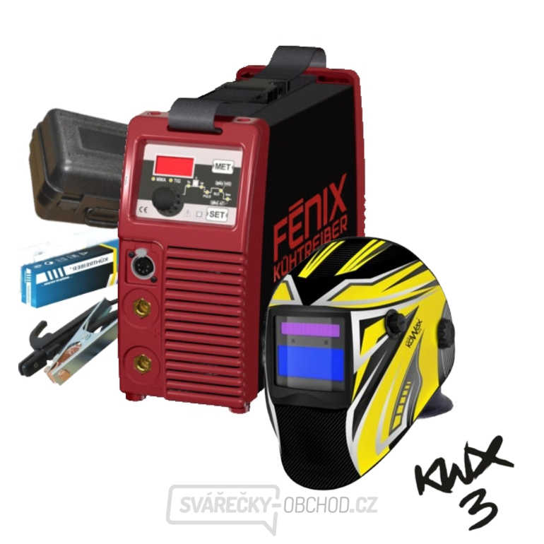  KÜHTREIBER  FÉNIX 160 + kabely + kukla + elektrody + kufr