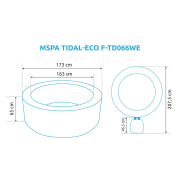 Bazén vířivý MSPA TIDAL-ECO F-TD066WE náhled