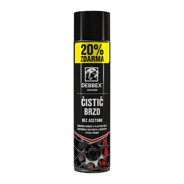 PHT DEBBEX - Čistič brzd bez acetonu 500ml +20% ZDARMA TA10114