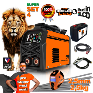 PANTERMAX Svářecí invertor MMA303LCD (MMA/TIG)