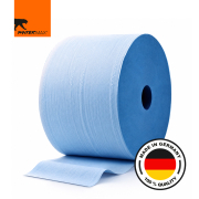 PANTERMAX PANTERMAX® Průmyslové papírové utěrky 3vrstvé role 23 x 35 cm , 175 m, modré, 500 útržků Náhled