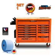 PANTERMAX PANTERMAX® Dílenský vozík profi DVP03 -  544 ks - 12 zásuvek SET1 Náhled
