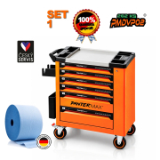 PANTERMAX PANTERMAX® Dílenský vozík profi DVP02 - 262ks - 7 zásuvek SET1 náhled