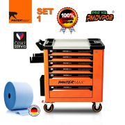 PANTERMAX PANTERMAX® Dílenský vozík profi DVP02 - 262ks - 7 zásuvek SET1 gallery main image