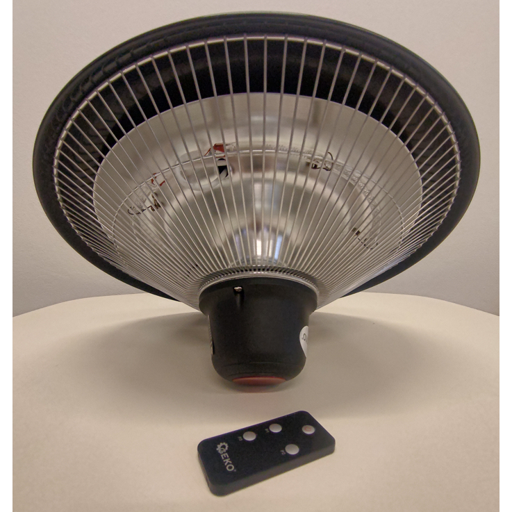 GEKO Infračervený reflektor s dálkovým ovládáním 1500W - ROZBALENO G80580-Rozbaleno
