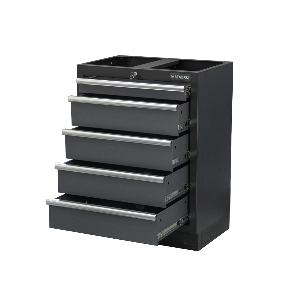 Matabro MB-TGC1305N, Dílenská skříňka | 5 šuplíků | 680 x 458 x 910 mm Náhled