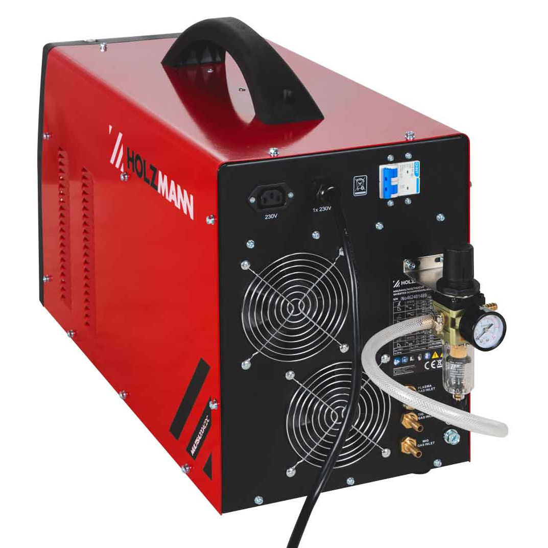 Multifunkční svářecí invertor MIG/MMA/WIG/TIG/CUT Holzmann MULTISA200ACDC Náhled