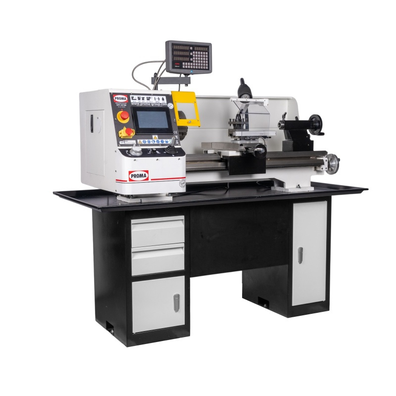 SPP-3075M/230 - Soustruh na kov poloautomatický s digitálním odměřováním a osvětlením Náhled