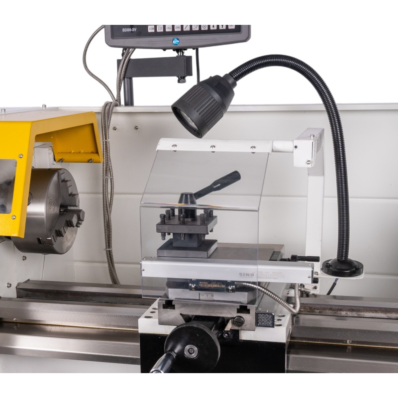 SPP-3075M/230 - Soustruh na kov poloautomatický s digitálním odměřováním a osvětlením Náhled