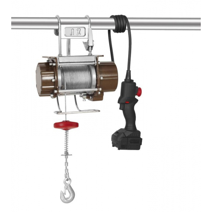 Proma LNA-12/200D - Akumulátorový lanový naviják přenosný s dálkovým ovládáním 12m 200kg 18V 25400020