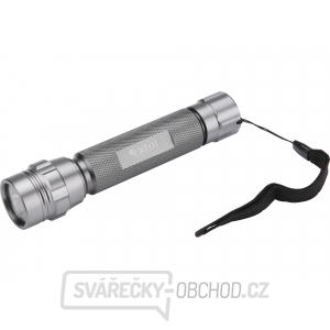 Svítilna kovová s LED žárovkou, 2x AA Svítilna kovová s LED žárovkou, 2x AA gallery main image