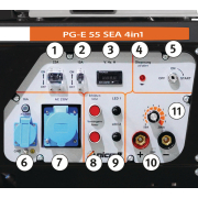 Synchronní elektrocentrála PG-E 55 SEA 4 in 1 náhled