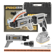 Aku sádrokartonářský šroubovák Procraft Industrial DS20Abb-C (bez baterie a nabíječky) | DS20A-BB-C gallery main image