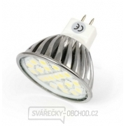 LED bodové světlo, závit MR16, 3W, 3300K, 12V, 20SMD gallery main image