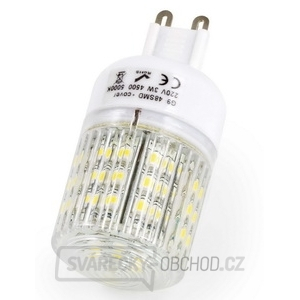 LED bodové světlo, G9; 3W, WW LED bodové světlo, G9; 3W, WW gallery main image