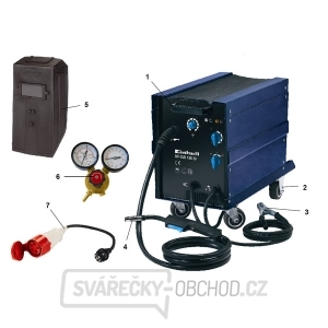 Svářečka CO2 BT-GW 190 D Blue Einhell + samostmívací kukla