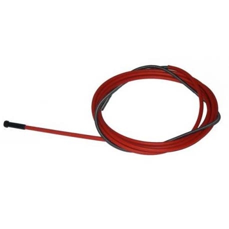 Teflonová trubička BINZEL - červená - pro drát 1,0 - 1,2 mm - 2,0 x 4,0 - 4 metry