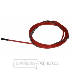 Teflonová trubička BINZEL - červená - pro drát 1,0 - 1,2 mm - 2,0 x 4,0 - 4 metry