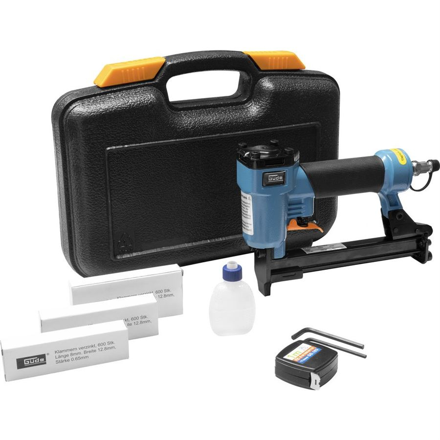 GÜDE Pneumatická sponkovačka KN-14 - souprava 40088
