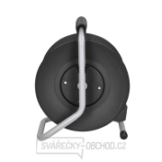 Solight prodlužovací kabel na bubnu, 1 zásuvka, černý, 25m náhled