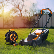 Solight prodlužovací kabel na bubnu, venkovní, 4 zásuvky, černý, 25m náhled