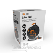 Solight prodlužovací kabel na bubnu, venkovní, 4 zásuvky, černý, 50m náhled