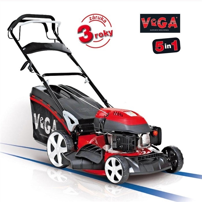 Benzínová rotační sekačka s pojezdem VeGA 46 HWX 5in1