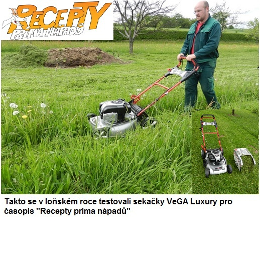 Benzínová sekačka na trávu s pojezdem VeGA 525 4SXH 6in1 Náhled