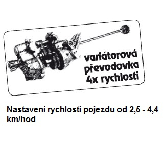 Benzínová sekačka na trávu s pojezdem VeGA 525 4SXH 6in1 Náhled