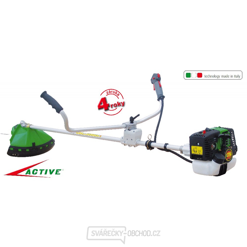ACTIVE Benzinový hřídelový profi křovinořez 4,0BT