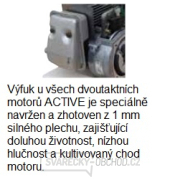 ACTIVE Benzínový hřídelový křovinořez GRIFFE 5,4B náhled